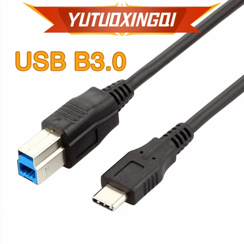 USB Type-C to USB 3.0 Type B кабель для принтера