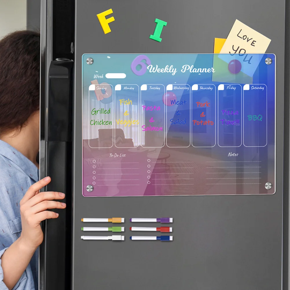 

Handwriting Pens Small Dry Erase Boards Message Magnetic Attraction Refrigerator