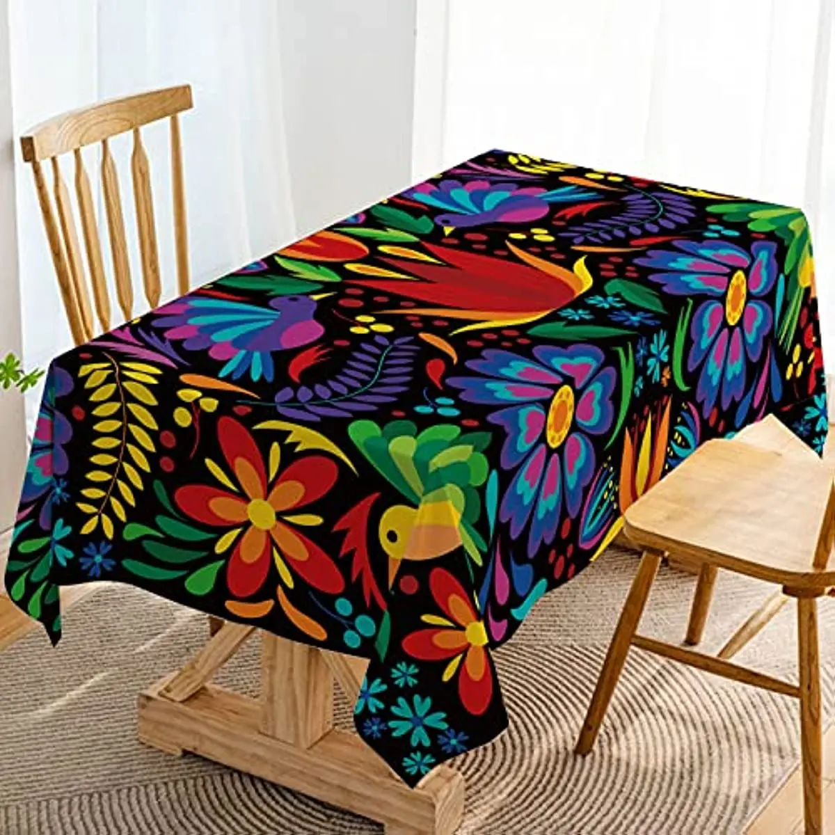Mexican Fiesta Party Cinco De Mayo Tablecloth Decoration Day