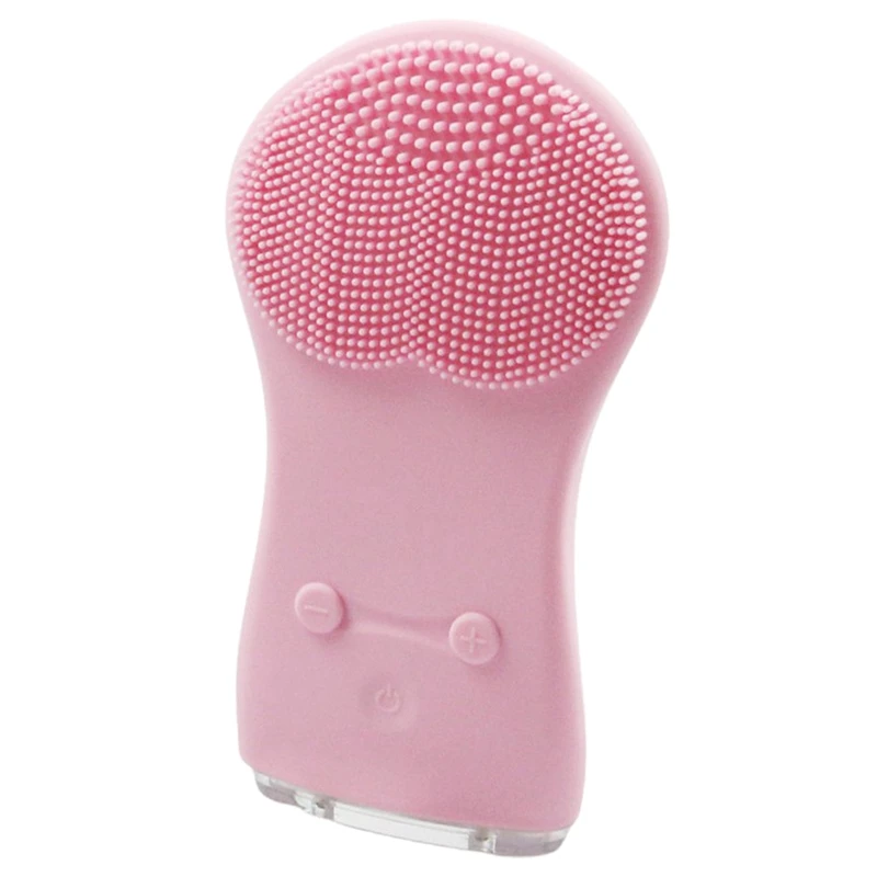 

Silicone Cleansing Electric Face Washing Ultrasonic Vibration Beauty Instrument Cleaning Brush Waterproof Artifact