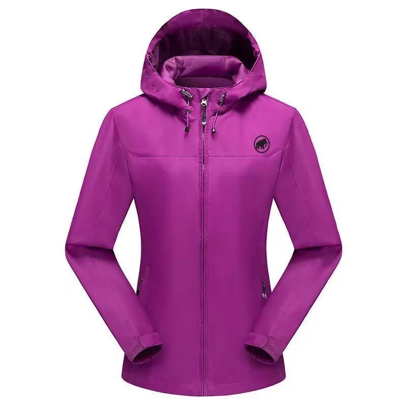 2023 New Women's Thin Jacket Coat Windbreaker Mountaineering Clothing Outdoor Waterproof Charge Coat Female Sports Coat