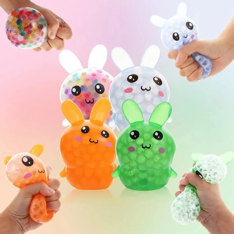 

Пасхальный кролик-игрушка, мягкие игрушки для снятия стресса, сенсорные сжимаемые игрушки для детей и взрослых, Мультяшные игрушки для декомпрессии, счастливая Пасха 2023