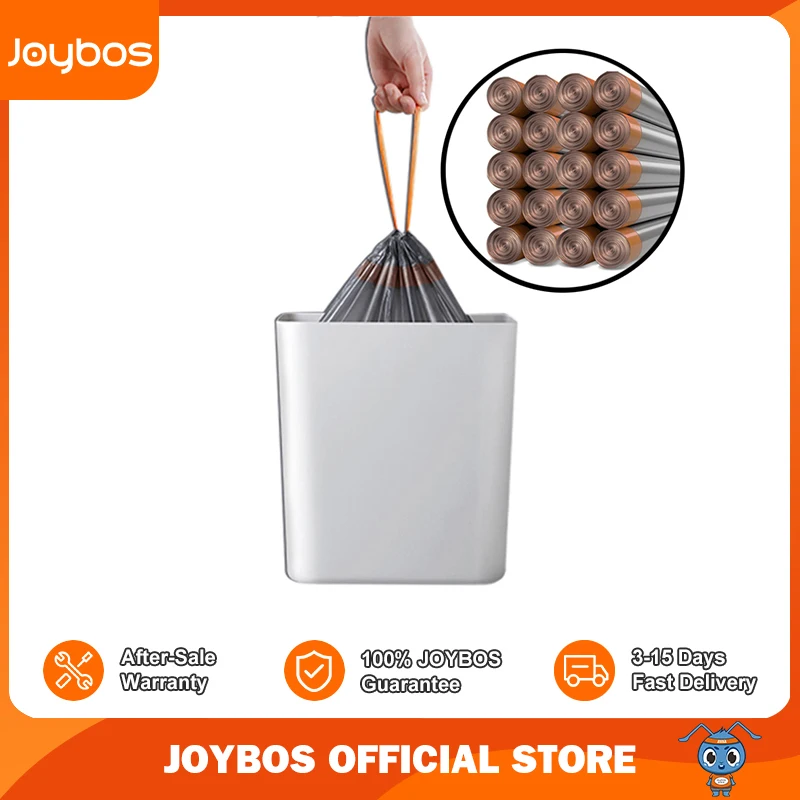 20 рулонов мусорных пакетов Joybos для мусорного бака утолщенные мешки в стиле
