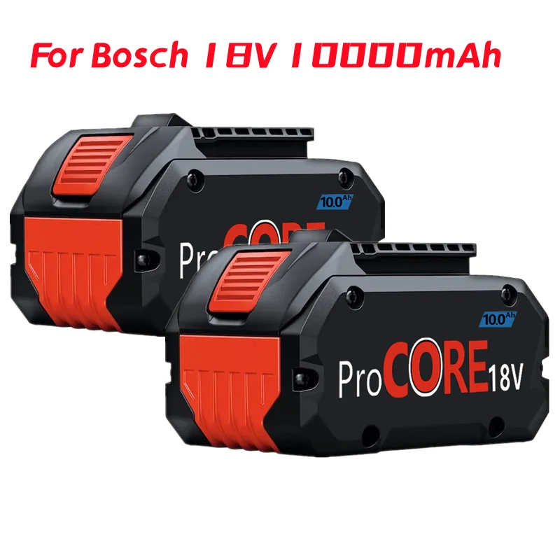 

CORE18V 10000mAh ProCORE Replacement Battery for Bosch 18V Professional System Cordless Tools BAT609 BAT618 GBA18V80 21700 Cell
