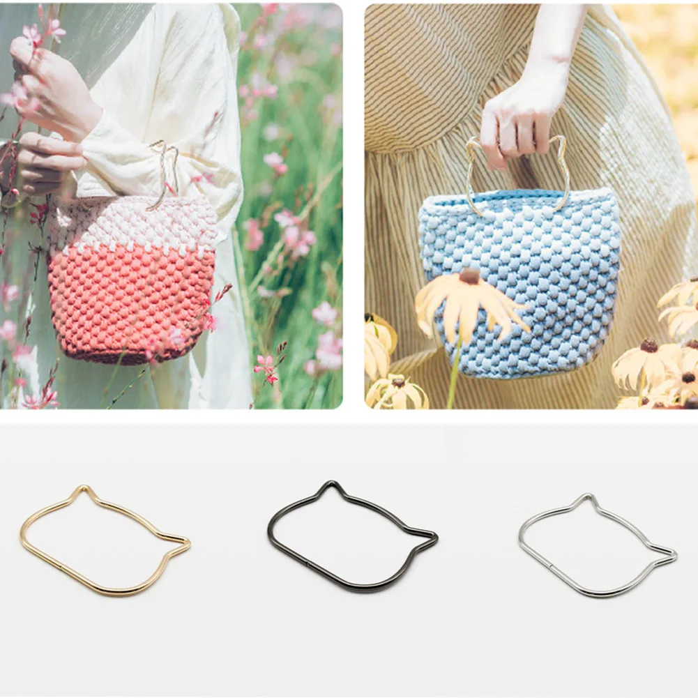 

Замена для сумки через плечо «сделай сам», аксессуары для сумки-тоута с милыми кошачьими ушками