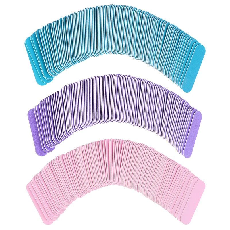 

100 шт./партия, мини-пилки для ногтей, 6 см