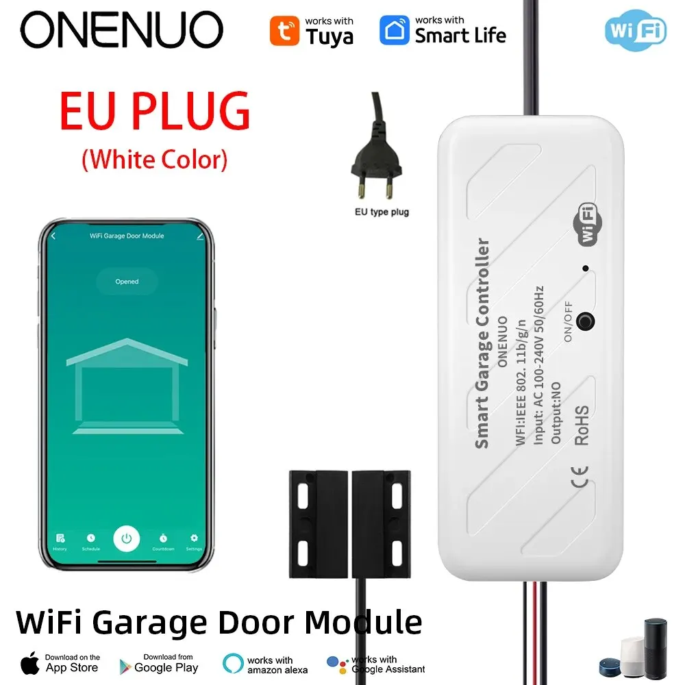 

ONENUO CKM01 Контроллер для гаражных ворот Tuya Wi-Fi