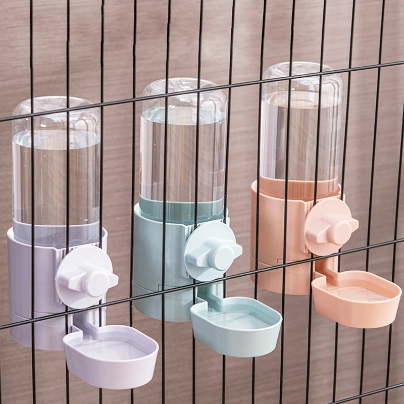 

For Feeder Dispenser Cats Water Automatic Puppy Hanging Cage Pet Rabbit Container Birds Bottle Product Bowl Pet Feeding Food