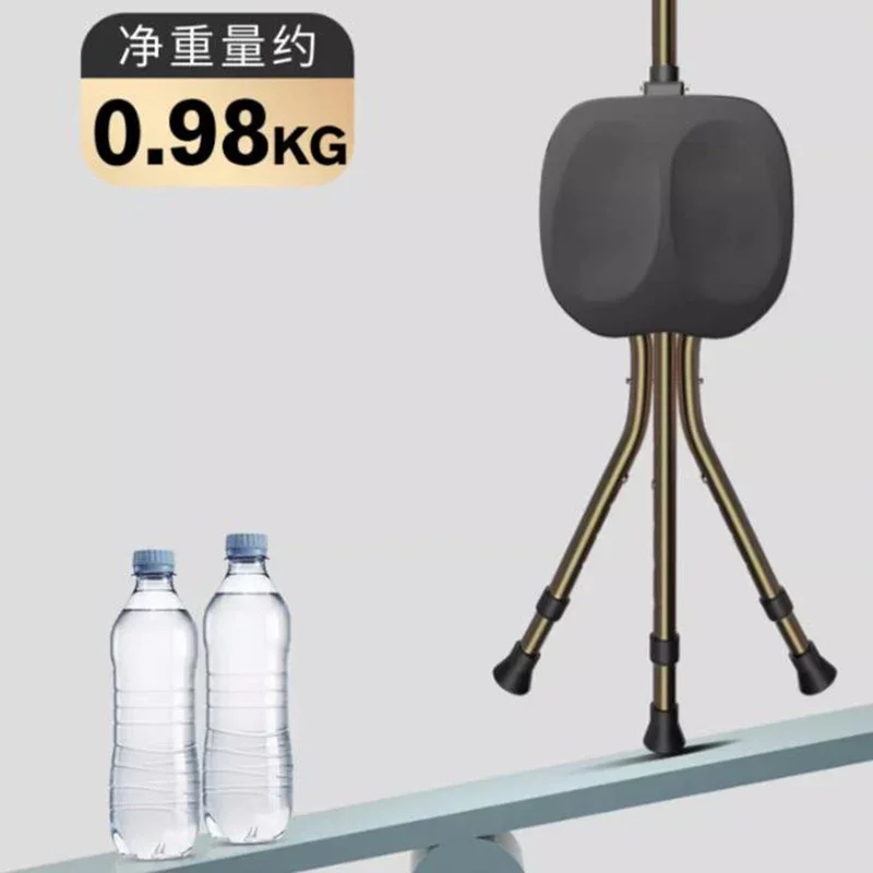 Табурет для пожилых людей портативный твердый табурет из алюминиевого сплава