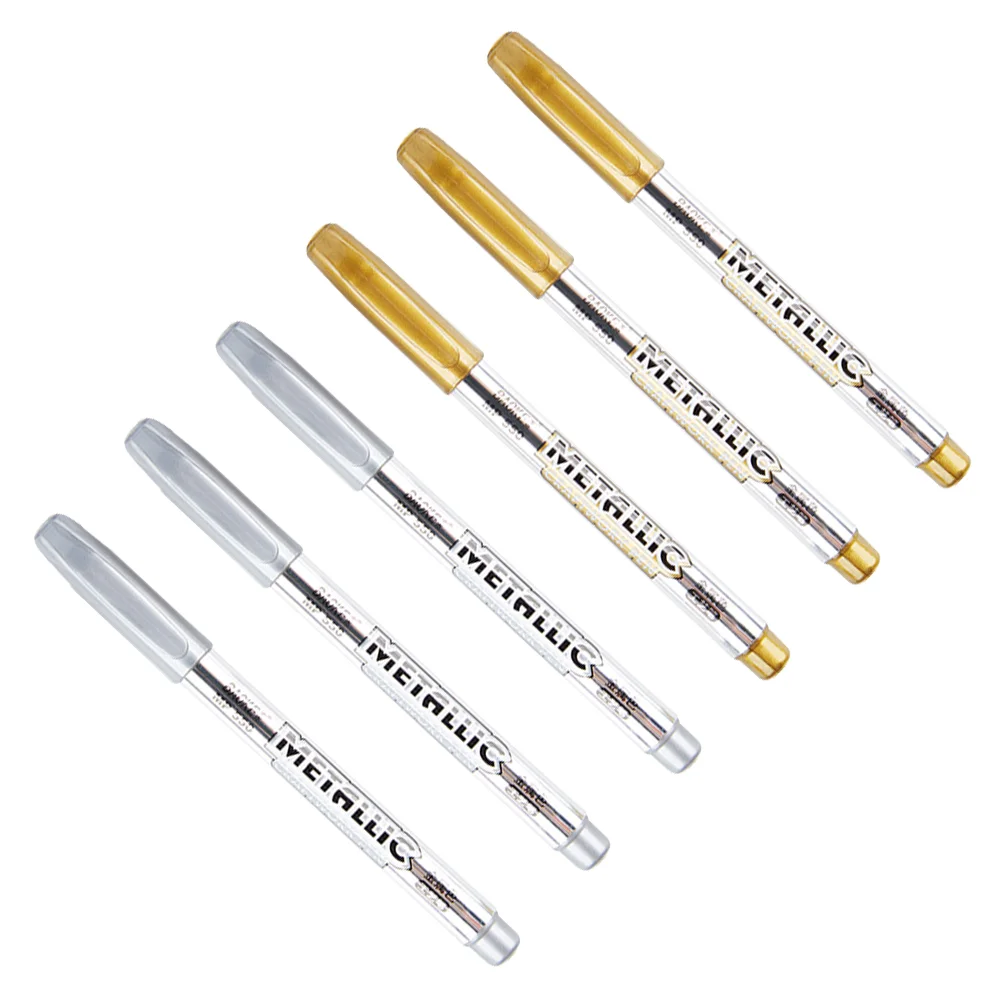

6pcs Graffiti Pens Plastic Markers Pens Paint Marker Pens DIY Drawing Tools