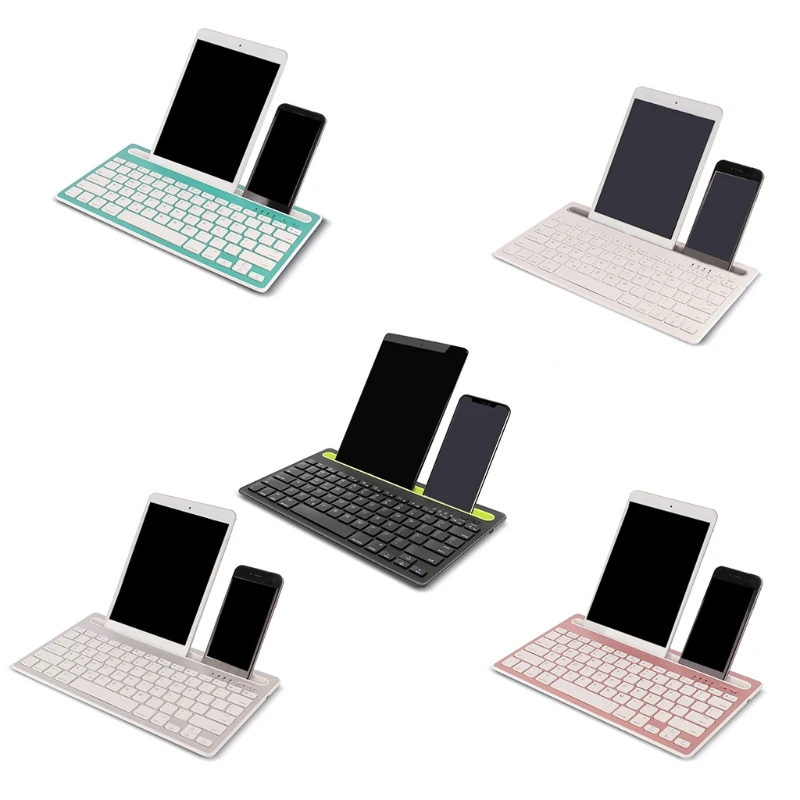

Mobile Phone External Keyboard Wireless Bluetooth-compatible Multi-device Keyboard