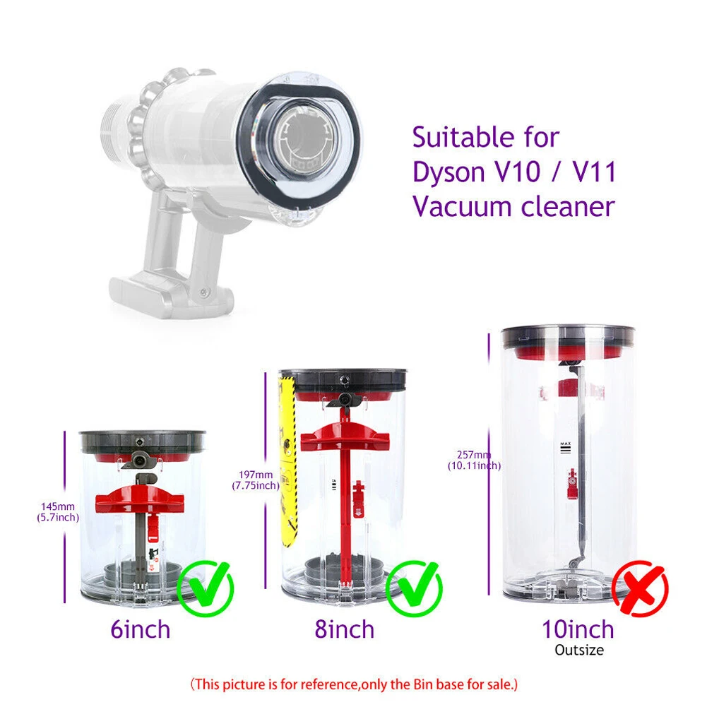 

1 шт., крышка для пылесоса Dyson V10 V11