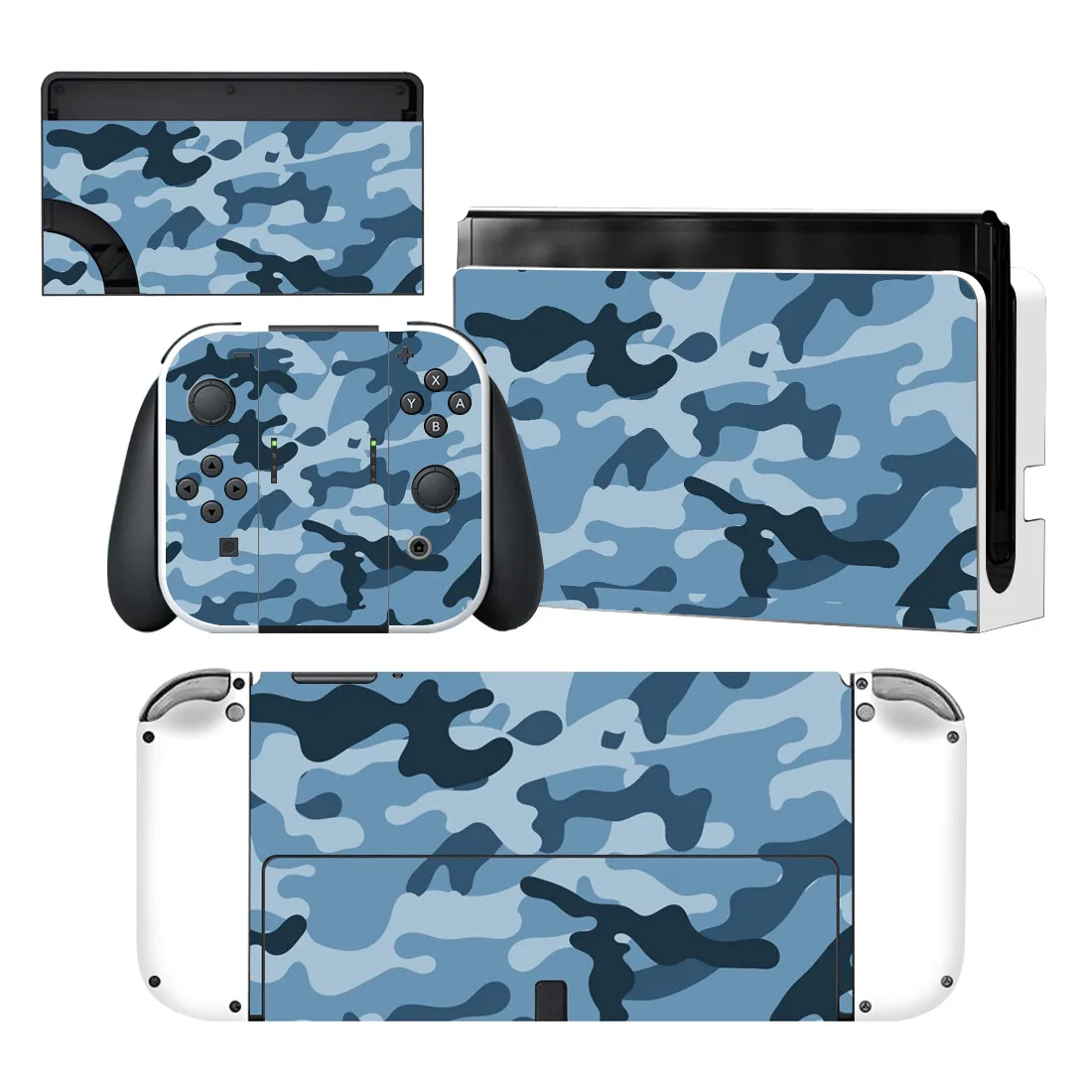 

Camouflage Style Vinyl Decal Skin Sticker For Nintendo Switch OLED Console Protector Game Accessoriy NintendoSwitch OLED