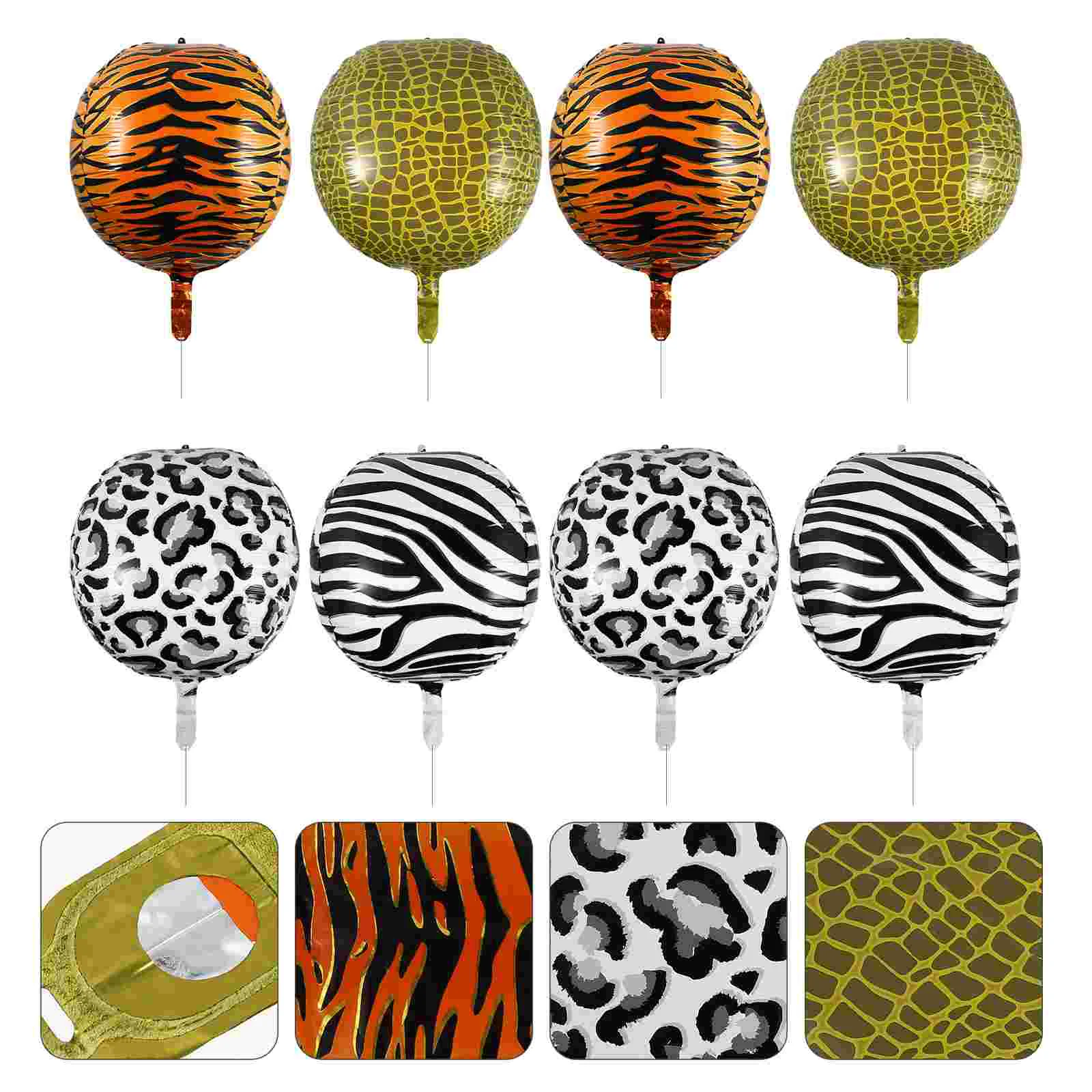 

Balloon Balloons Birthday Animal Party Heliumspotsthemezoo Decoration Practical Hanging