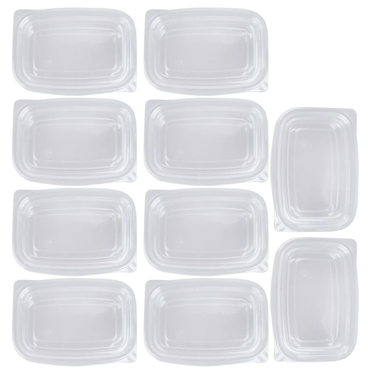 

30 Pcs Containers Fridge Boxes Cupcake Containers Take Out Bag Cake Containers Lids Carry Out Containers Cherries
