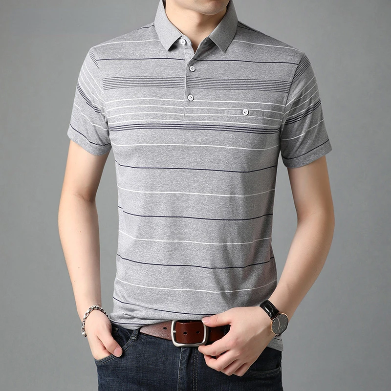 

Brand Polos Designer Short Sleeve Male Polo Shirt Luxury Casual Logo High end Tshirts Cotton Men's Clothing Korean 2022 Fashion
