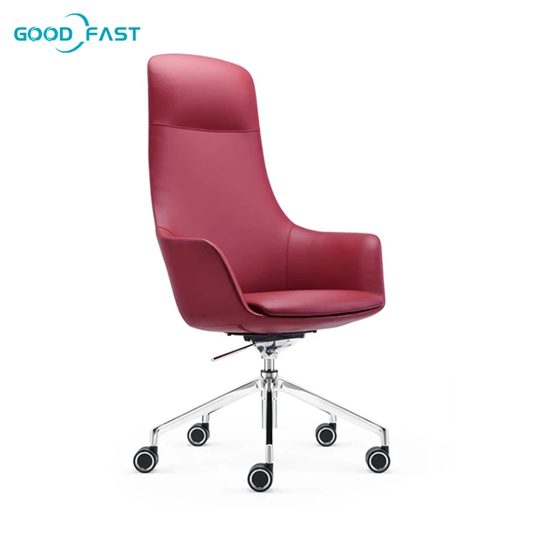 

Office Furniture Adjustable Swivel Manager Boss Executive Leather Office Chairs