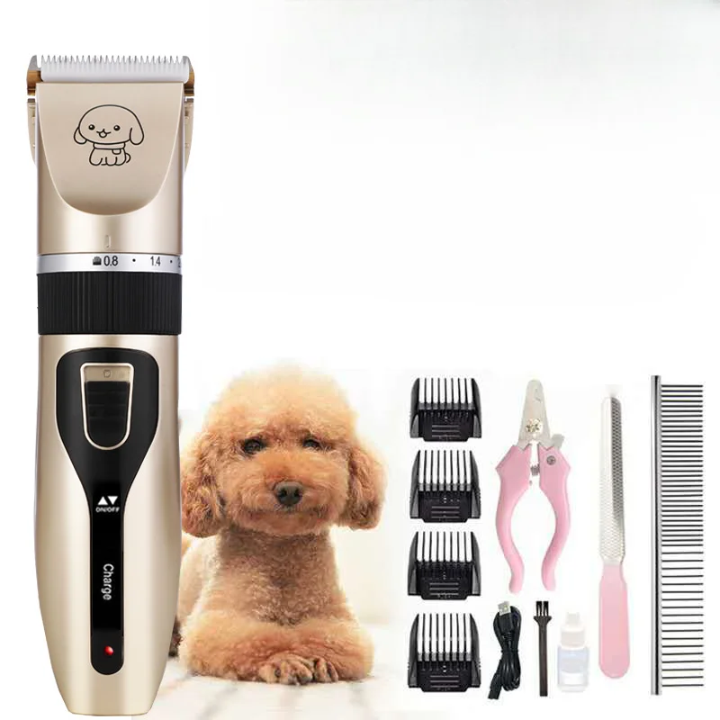 Electric Dog Clippers Professional Pet Hair Trimmer Dogs Gro