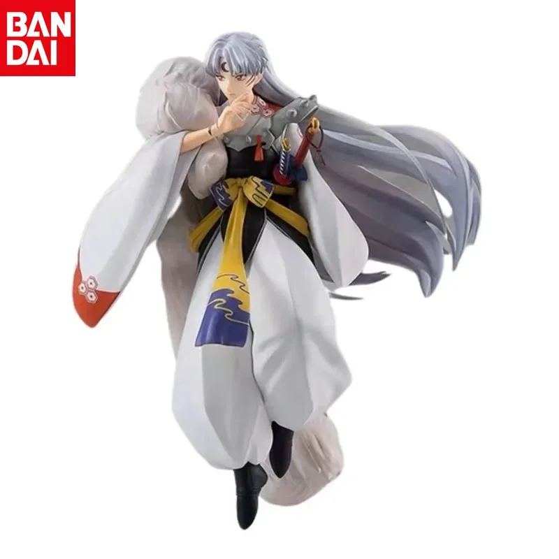 Фото Фигурки героев японского аниме BANDAI, фигурки героев аниме Inuyasha Sesshoumaru, игрушки для детей №3