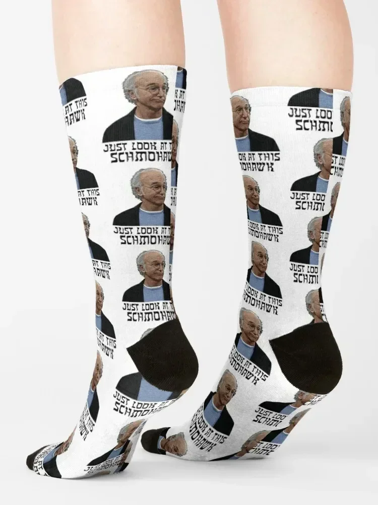 Шмохак - Curb Your Enthusiasm Носки прозрачные много снежных носков Женские мужские