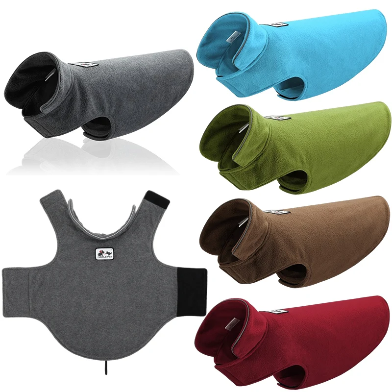 Теплая Флисовая одежда для собак малого и среднего размера, светоотражающая куртка для щенков, жилет для домашних животных, одежда для мопса, чихуахуа, французского бульдога Теплая Флисовая одежда для собак малого и среднего размера, светоотражающая куртка для щенков, жилет для домашних животных, одежда для мопса, чихуахуа, французского бульдога