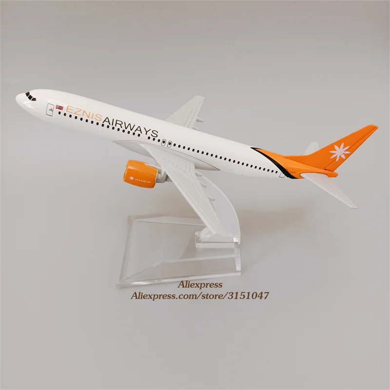 

16cm Alloy Metal Air Mongolian EZNIS Airways B737 Boeing 737-300 Airlines Diecast Model Airplane Plane Model Stand Aircraft Toys
