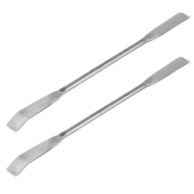 

2 шт., шпатель для проб из нержавеющей стали, длина 125 мм