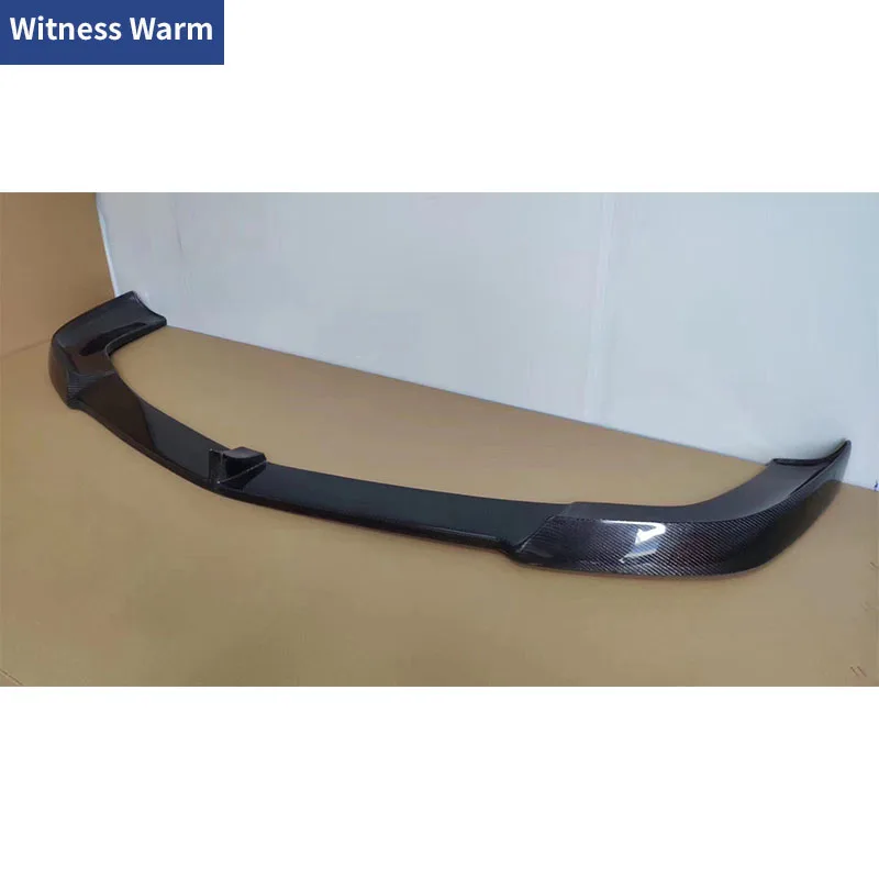 W218 Передний бампер автомобиля из углеродного волокна лопата для губ диффузор