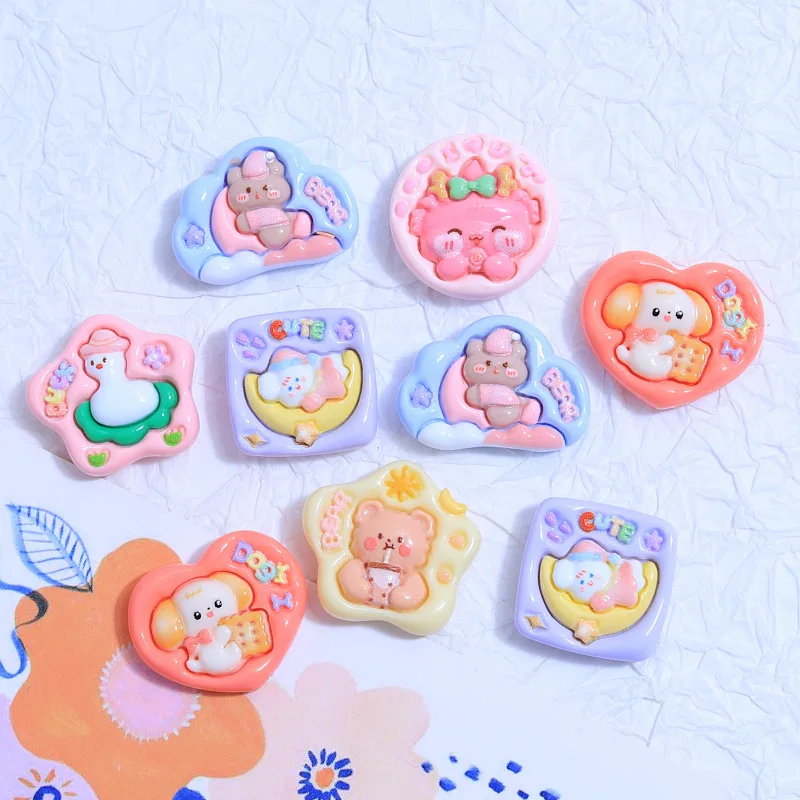 10 шт./партия подвески из смолы для изготовления ювелирных изделий