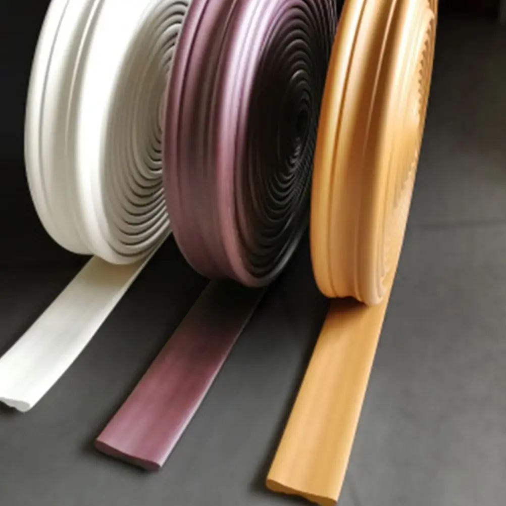 5 м/рулон 3D водонепроницаемая настенная граница самоклеящаяся плинтусная линия