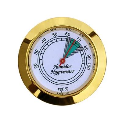 

Dry wet hygrometer for cigar humidor