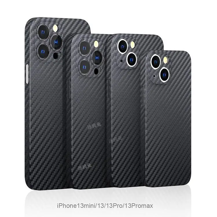 Ультратонкий чехол 0 35 мм для iphone 13 Pro max MINI цельнокроеный дышащий из углеродного