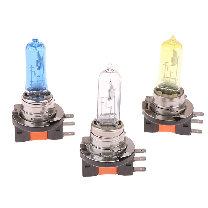 12 В 55 Вт H15 галогенная лампа 6000k супер яркая белая 5500-6000K для автомобиля лампы