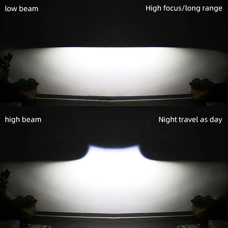 

2 шт. для Toyota 2,0 дюйма мини-объектив проектора, противотуманная лампа, высокая мощность, белая Bi лампа, противотуманная фара