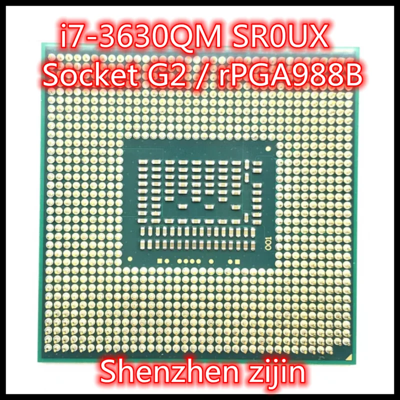 i7-3630QM i7 3630QM SR0UX 2.4 GHz Quad-Core Eight-Thread Processor 6M 45W Socket G2 / rPGA988B