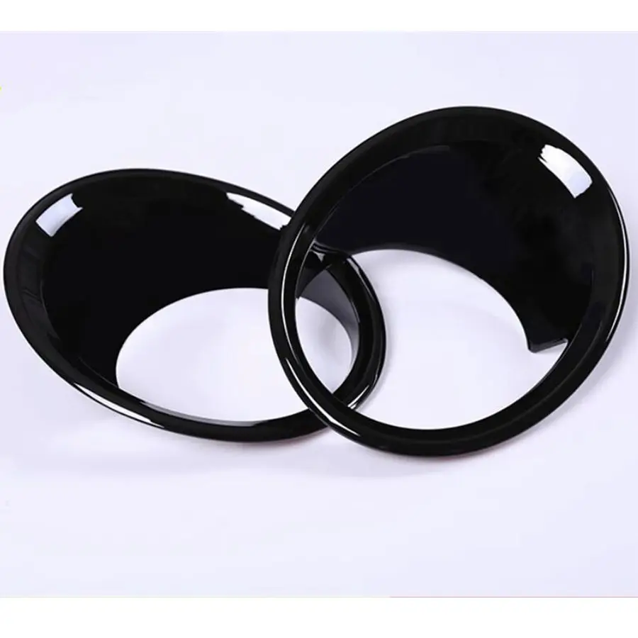 Хромированные/черные передние противотуманные фары декоративное кольцо