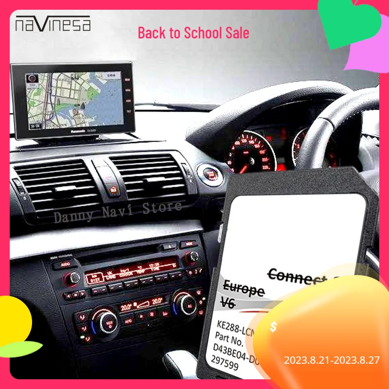 

16GB Navigation Maps Karte Connect2 V6 Sat Nav For Nissan Cid Changeable Sd Card NOTE JUKE LEAF MICRA E-NV200 MAP LCN2