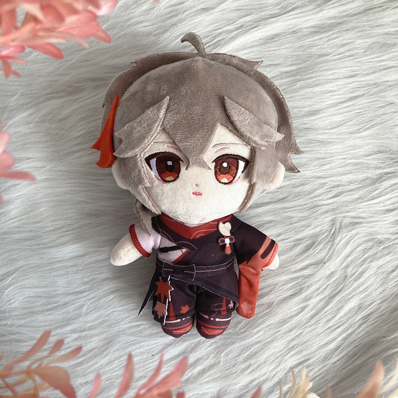 

Genshin Impact Kaedehara Kazuha Hu Tao XIAO Zhongli Morax Tartaglia Klee Barbatos Vebti Diluc Plush Doll Pillows Cosplay Cartoon