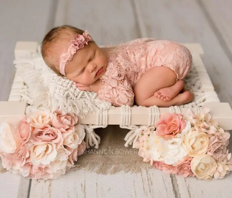 

Boho Braided Props Newborn Baby Photo Studio Photography Background Chair for Baby Photograph Woven Chair Kids Furniture