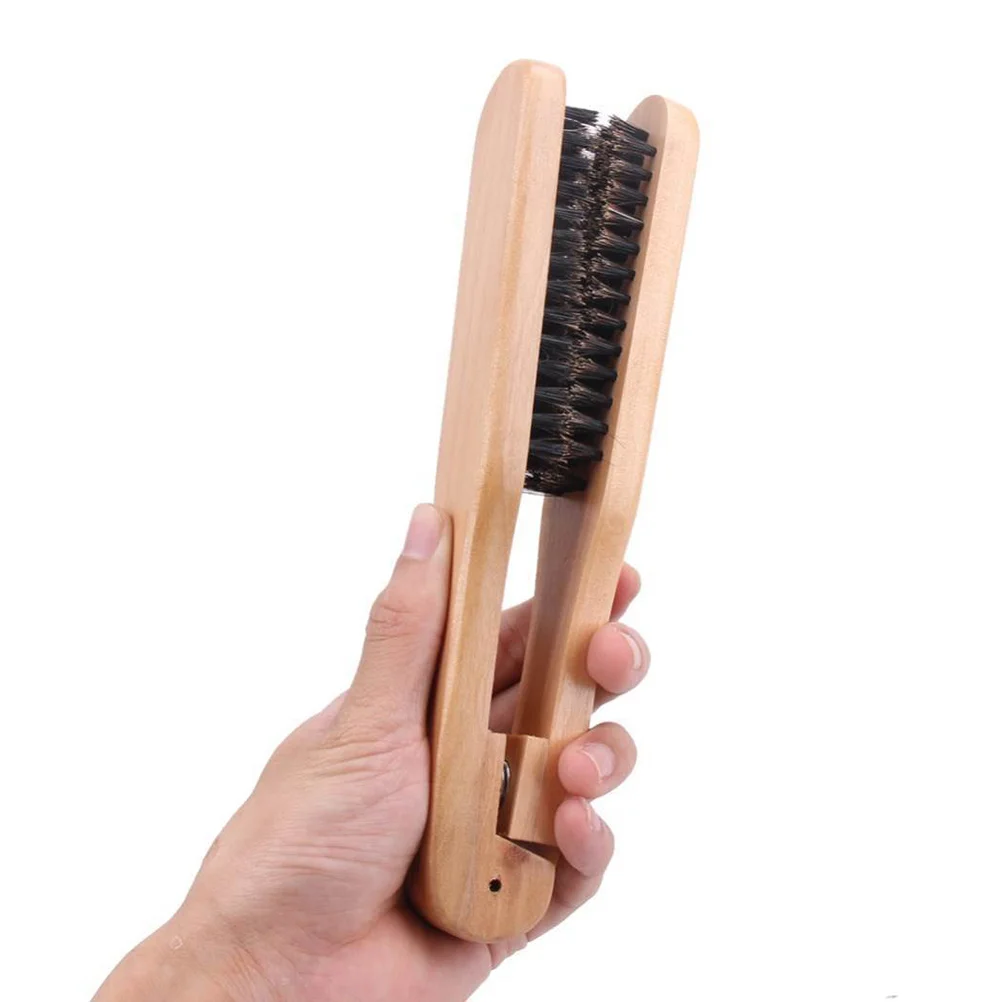 

Hair Combs Men Hair Straightening Comb Modeling Flat Iron Hair Straightener Bamboo Hair Straightener Women Miss