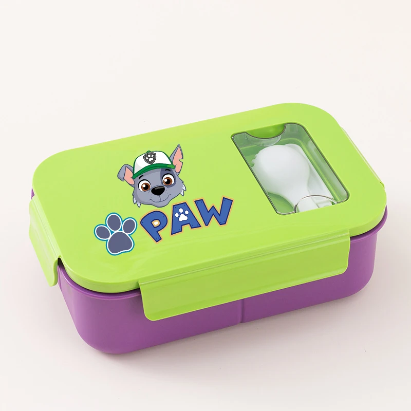 Ланч-бокс Paw Patrol для мальчиков и девочек, безопасный для микроволновки, мультяшный бенто-бокс с Чейзом и Скай, детский аниме-бокс для тостов, модный портативный контейнер для еды (art.: 3920da7e52eaf) - 3920da7e52eaf