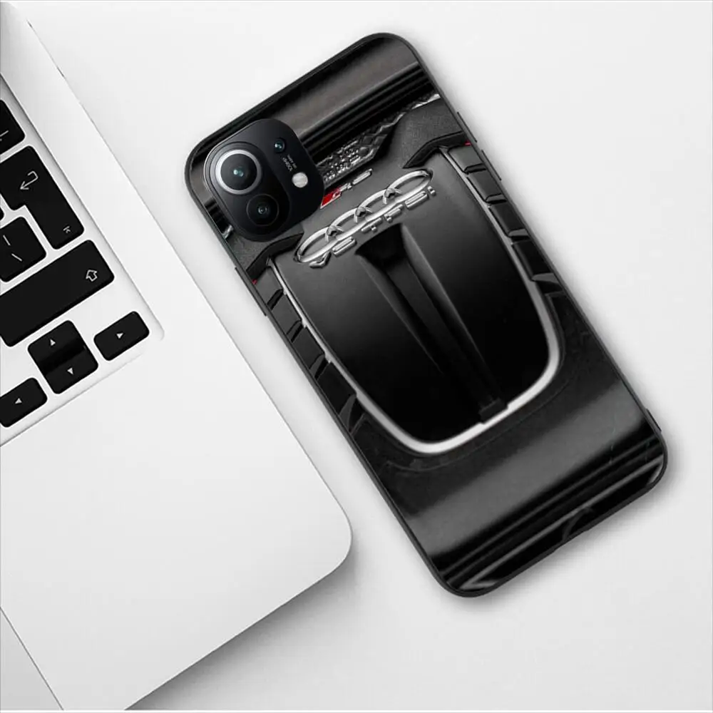 Sports Car Audi Luxury Phone Case For Xiaomi 13 12 11T 9 11 10C 9T 8 9SE 11i Lite Ultra Note10 Poco F3 M4 M3 Pro New Phone Cover
