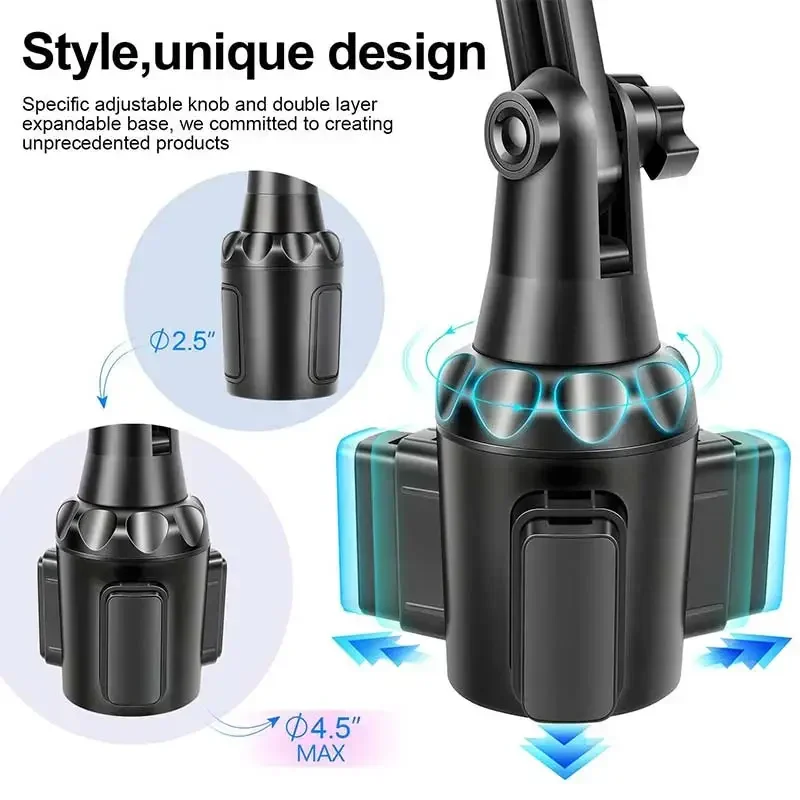 Универсальный автомобильный держатель для телефона подставка мобильного