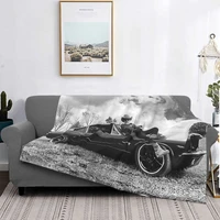 the walking dead blankets flannel horror movie daryl dixon super warm throw blanket for car sofa couch bed rug 09