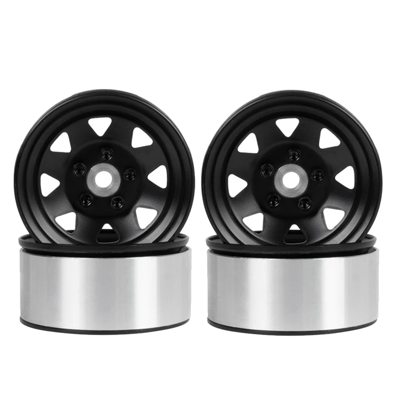 

4PCS Metal 1.0 Wheel Rim For RC Crawler Car Axial SCX24 SCX24