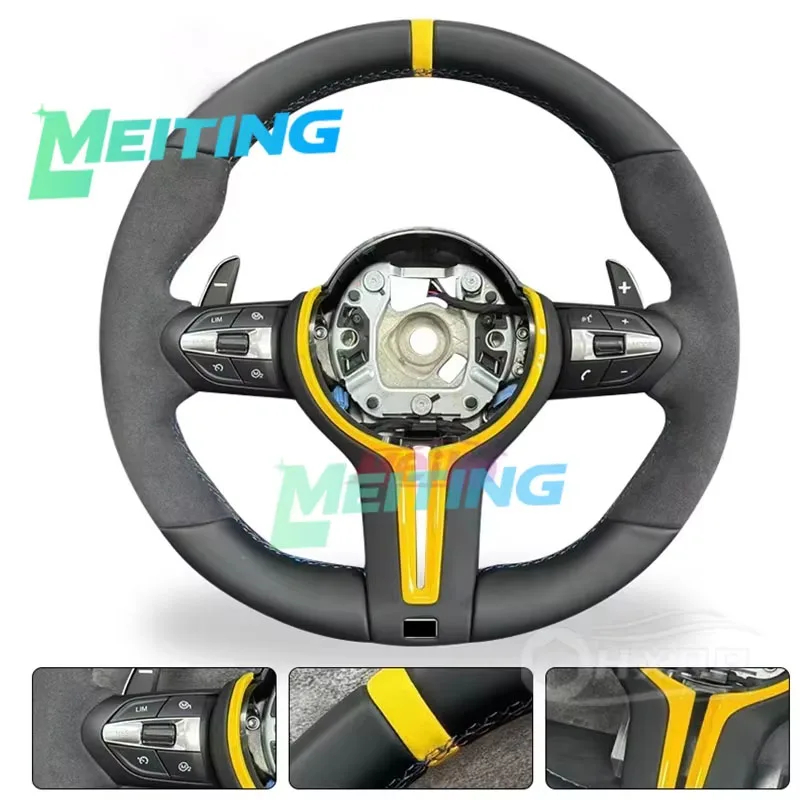Фото Многофункциональные кнопки для рулевого колеса BMW MP F10 F20 F22 F30 M3 M5, полный комплект для прямой установки.