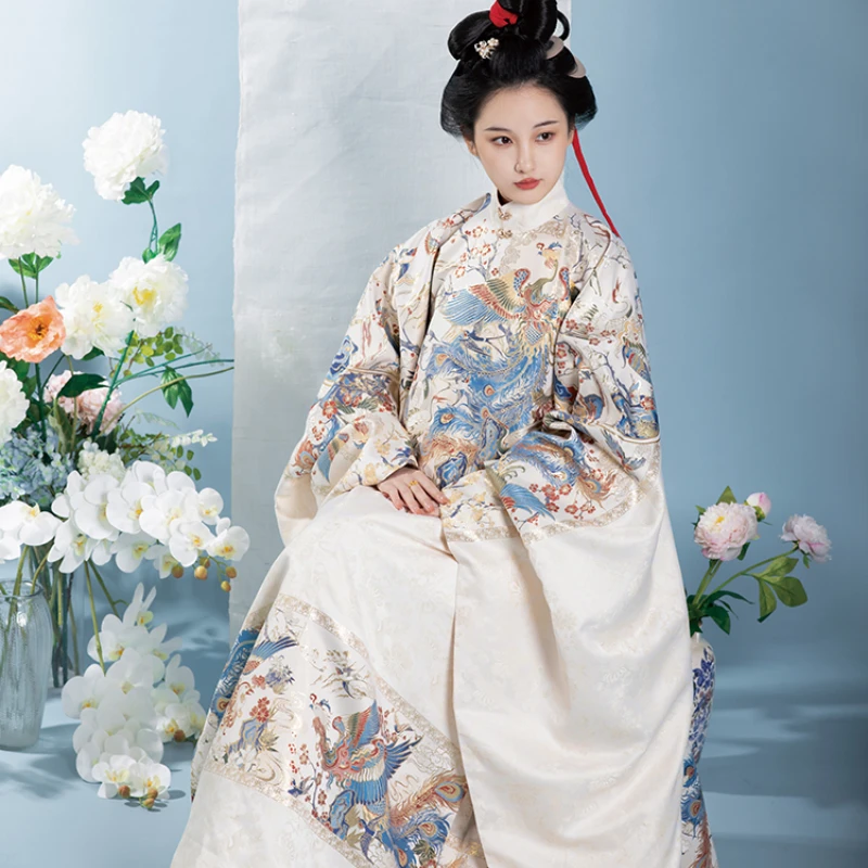 

FengJianLin Chinese Traditional Hanfu Dress Women Ming Dynasty Retro Dress Oriental Ancient Performance Costume Party Clothes