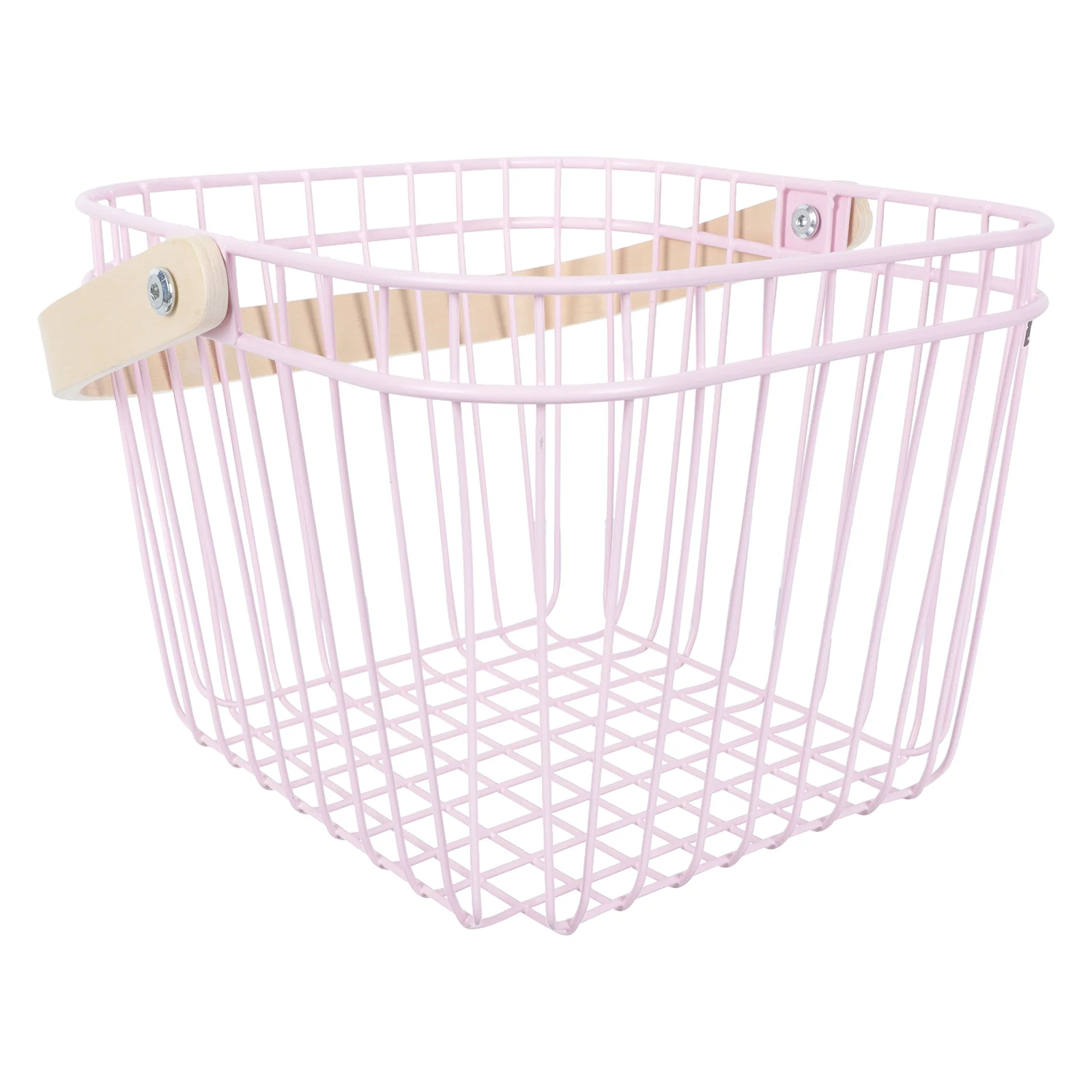 

Basket Decorative Hollow Snack Fruit Design Home Storage Iron