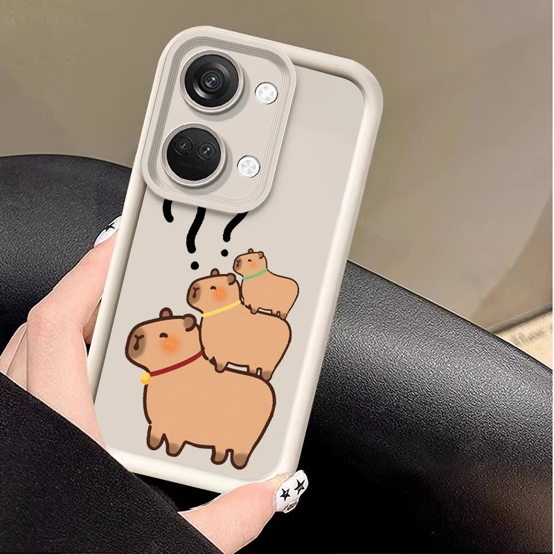 Милый коричневый плюшевый мишка для OnePlus Nord 2 3 4 N30 5G Onep lus 12 11 8T CE Lite 5 11R 10R