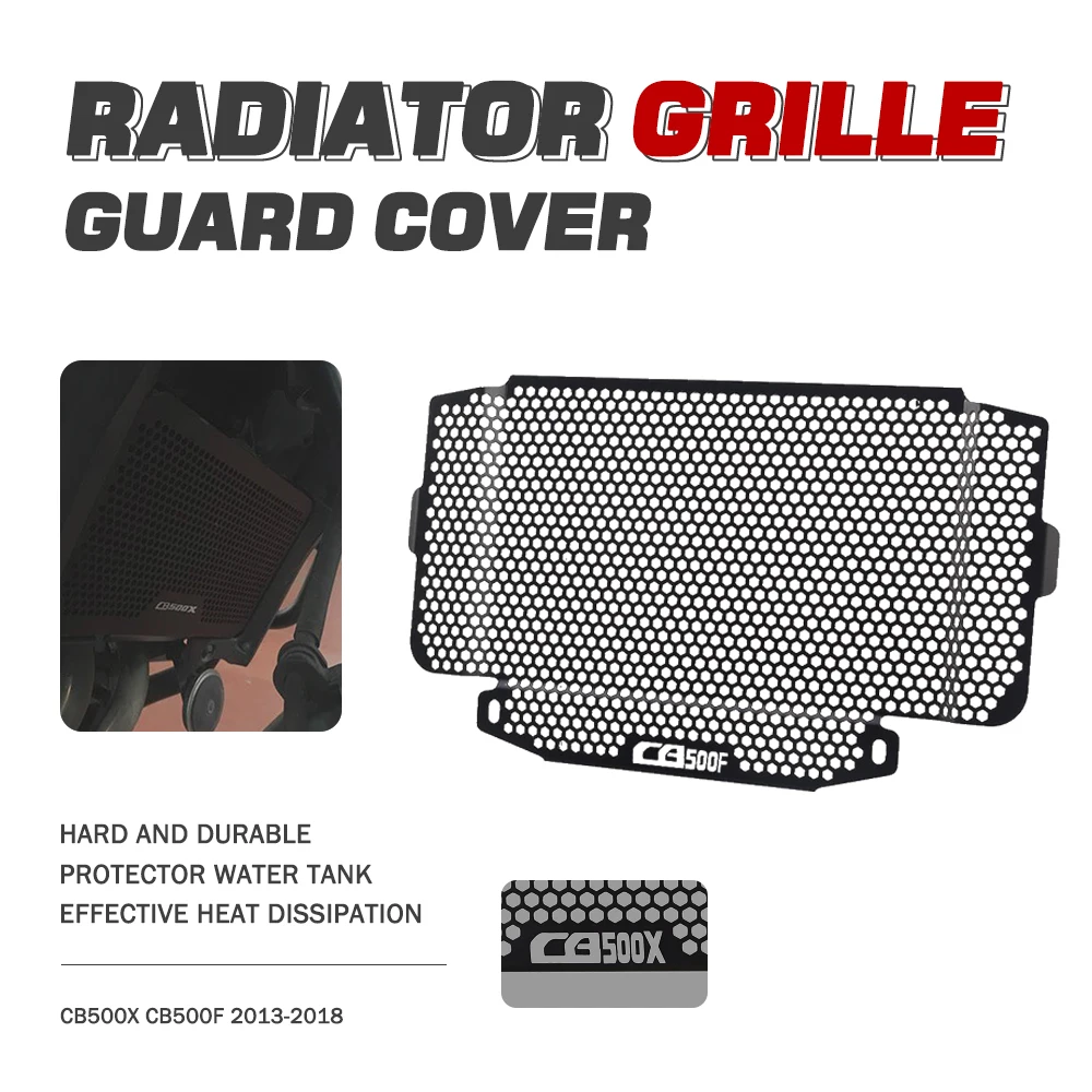 

Motorcycle Parts Radiator Guard Protector Grille Grill Cover For Honda CB500F CB500X CB500 CB 500 F X 500F 500X 2013-2015/2018